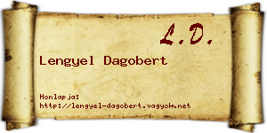 Lengyel Dagobert névjegykártya